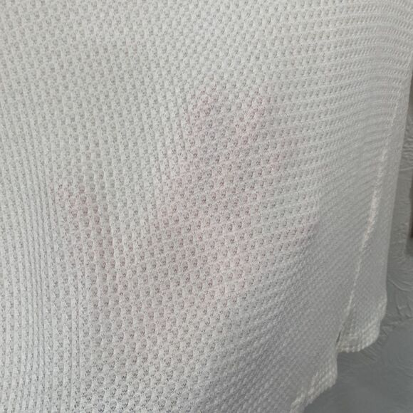 Maeve Anthropologie Waffle Knit V-Neck Shirt Size Medium - Picture 9 of 9